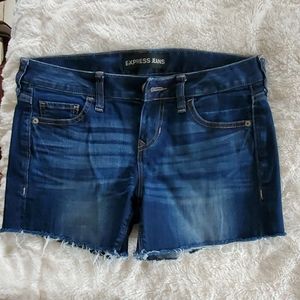 Express size 2 jean shorts
